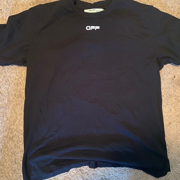 Off-White AirPlane Tape Shirt - Picture 2 of 4